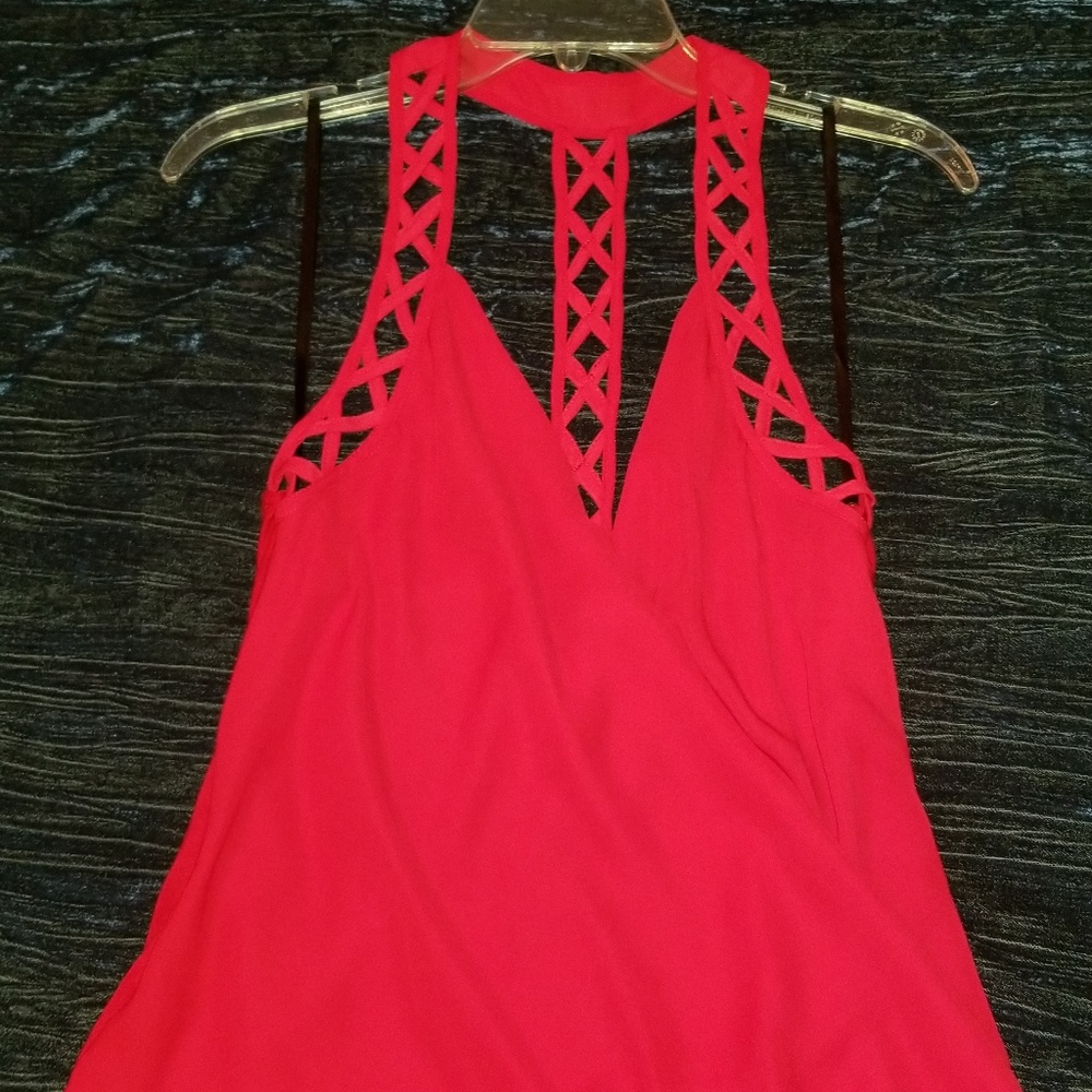 BEBE Night Out Sexy Top Size L